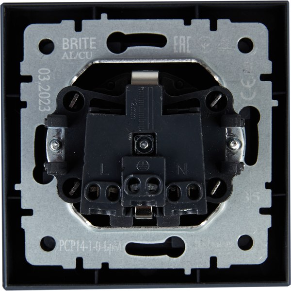 Розетка IEK Brite BR-R14-16-K35-F