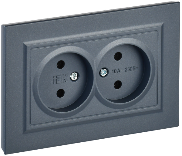 Розетка IEK Brite BR-R20-10-K35-F - фото