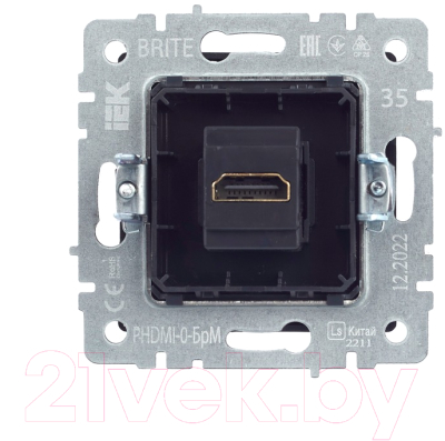 Розетка IEK Brite BR-H10-K35