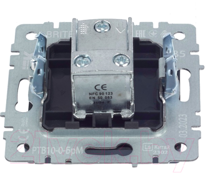 Розетка IEK Brite BR-A10-P-K35