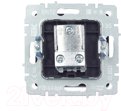 Розетка IEK Brite BR-A10-P-K35