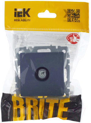 Розетка IEK Brite BR-A10-P-K35