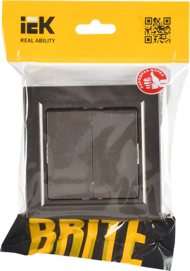 Выключатель IEK Brite BR-V20-0-10-K45-F