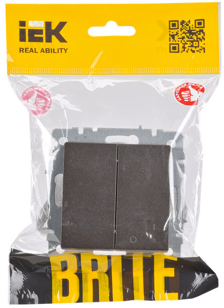 Выключатель IEK Brite BR-V15-0-10-K45