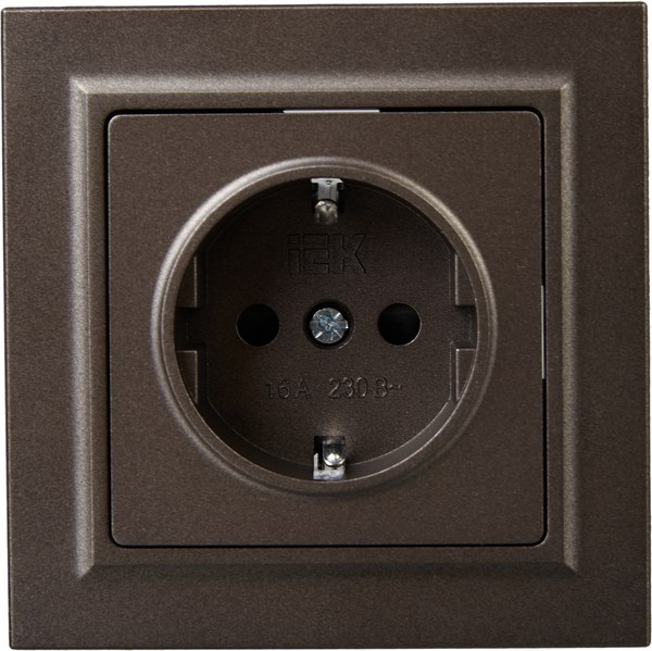 Розетка IEK Brite BR-R14-16-K45-F