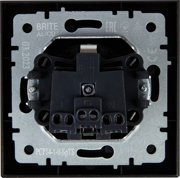 Розетка IEK Brite BR-R14-16-K45-F