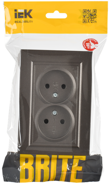 Розетка IEK Brite BR-R20-10-K45-F