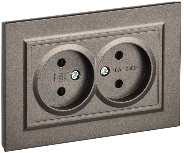 Розетка IEK Brite BR-R23-10-K45-F - фото