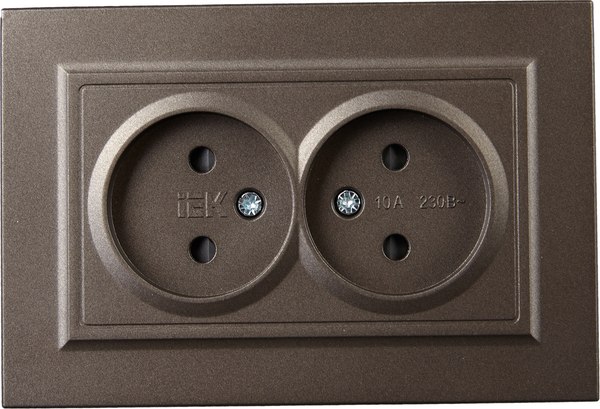 Розетка IEK Brite BR-R23-10-K45-F