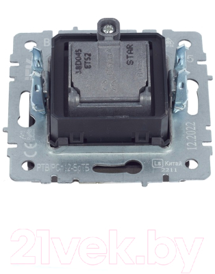 Розетка IEK Brite BR-AF20-O-K45