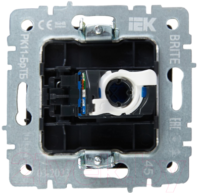 Розетка IEK Brite BR-K10-2-K45