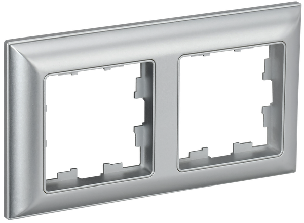 Рамка для выключателей и розеток IEK Brite BR-M22-12-K47 - фото