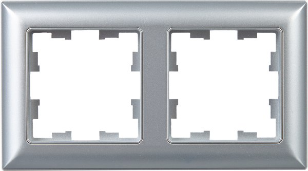 Рамка для выключателей и розеток IEK Brite BR-M22-12-K47