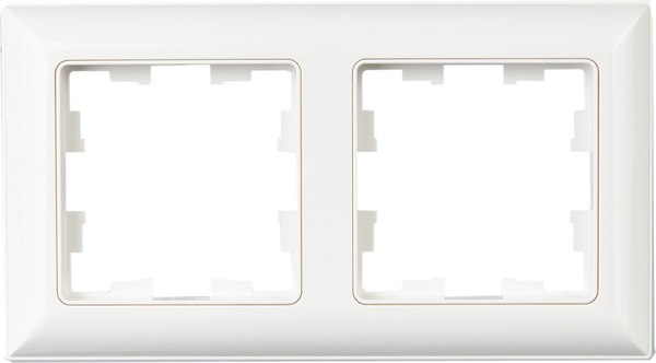 Рамка для выключателей и розеток IEK Brite BR-M22-12-K01