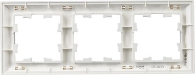 Рамка для выключателей и розеток IEK Brite BR-M32-12-K47