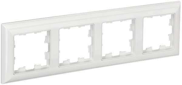 Рамка для выключателей и розеток IEK Brite BR-M42-12-K01 - фото