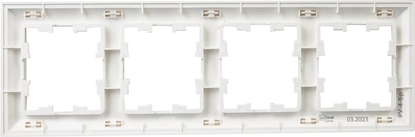 Рамка для выключателей и розеток IEK Brite BR-M42-12-K01
