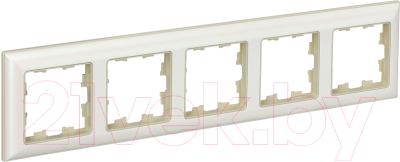 Рамка для выключателей и розеток IEK Brite BR-M52-12-1-K10 - фото