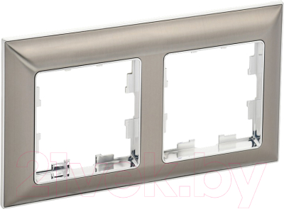 Рамка для выключателей и розеток IEK Brite BR-M22-12-4-K23 - фото