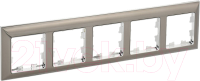 Рамка для выключателей и розеток IEK Brite BR-M52-12-4-K23 - фото