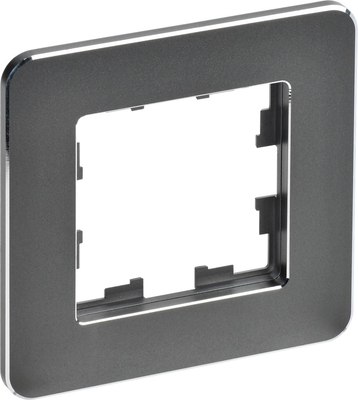 Рамка для выключателей и розеток IEK Brite BR-M12-M-01-K48 - фото