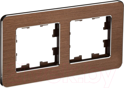 Рамка для выключателей и розеток IEK Brite BR-M22-M-21-K30 - фото