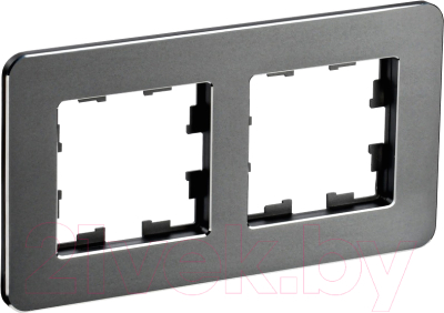 Рамка для выключателей и розеток IEK Brite BR-M22-M-01-K48 - фото