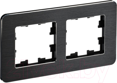Рамка для выключателей и розеток IEK Brite BR-M22-M-21-K02 - фото