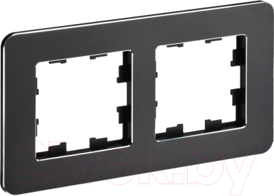 Рамка для выключателей и розеток IEK Brite BR-M22-M-01-K02 - фото