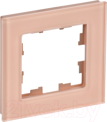 Рамка для выключателей и розеток IEK Brite BR-M12-G-31-K96 - фото