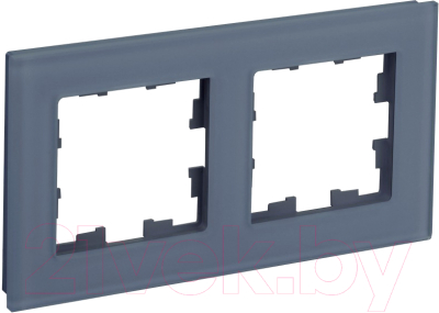 Рамка для выключателей и розеток IEK Brite BR-M22-G-31-K35 - фото