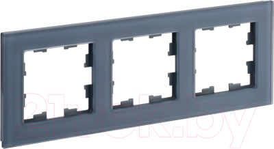 Рамка для выключателей и розеток IEK Brite BR-M32-G-31-K35 - фото