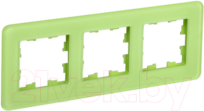 Рамка для выключателей и розеток IEK Brite BR-M32-G-41-K06 - фото