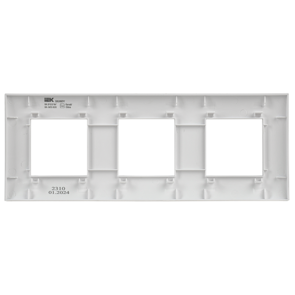 Рамка для выключателей и розеток IEK Skandy SK-M32-K01
