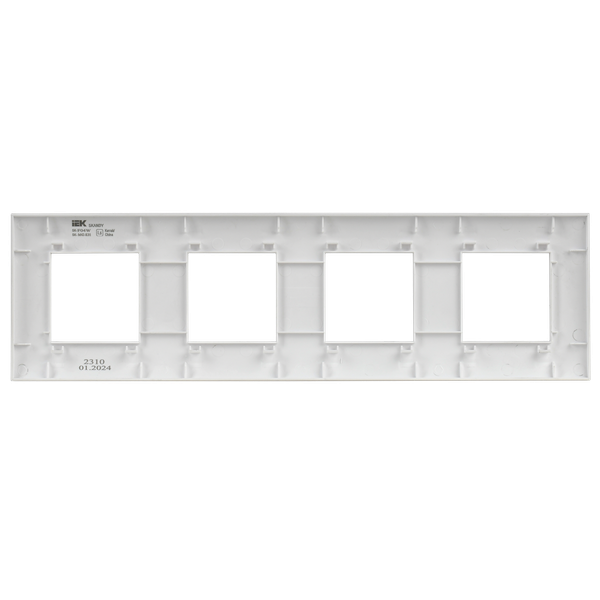 Рамка для выключателей и розеток IEK Skandy SK-M42-K01
