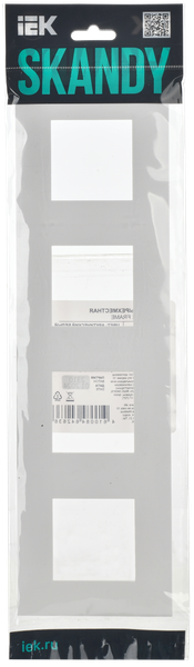 Рамка для выключателей и розеток IEK Skandy SK-M42-K01