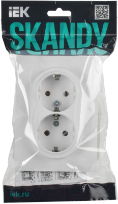 Розетка IEK Skandy SK-R24-16-K01-F