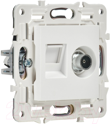 Розетка IEK Skandy SK-AK20-2-K01