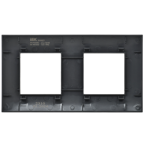 Рамка для выключателей и розеток IEK Skandy SK-M22-K02