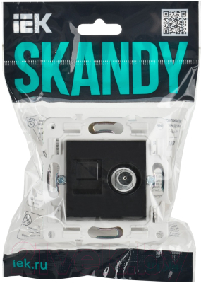 Розетка IEK Skandy SK-AK20-2-K02