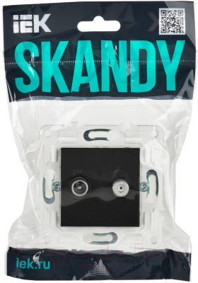 Розетка IEK Skandy SK-AF20-O-K02