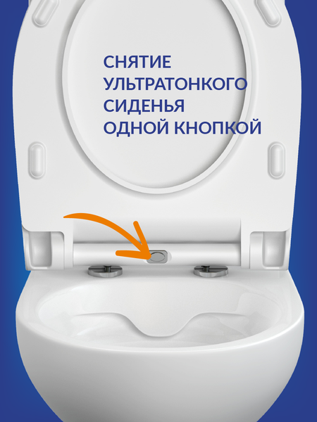 Сиденье для унитаза Cersanit Nature DPL EO Slim