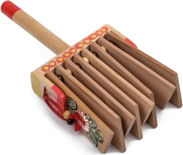 Трещотка музыкальная Мастерская Сереброва MS-K2-TR-07 - фото