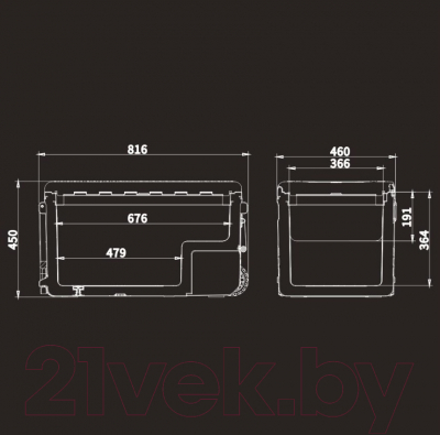Автохолодильник Meyvel AF-U75-travel