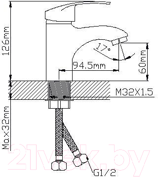 Смеситель Wisent W10212