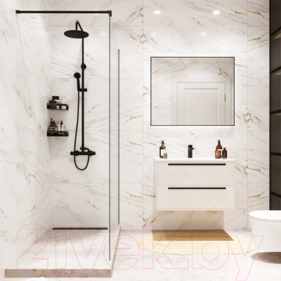 Душевая стенка Benetto BEN-602 BLC 110x200