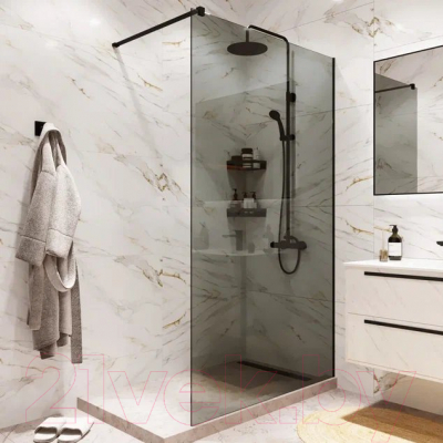 Душевая стенка Benetto BEN-602 BLT 110x200