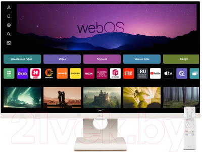 Монитор LG 27SR50F-W - фото