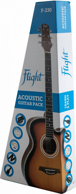 Акустическая гитара Flight F-230 BLK PACK