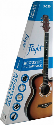 Акустическая гитара Flight F-230 BLK PACK